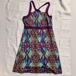 Soybu Purple Athletic Mini Dress Crossback